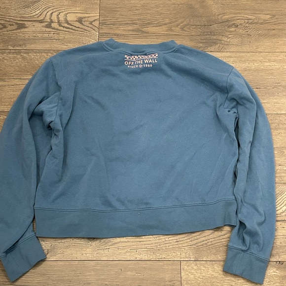 🛹 VANS Sweatshirt with Pale Pink Logo - Picture 6 of 7
